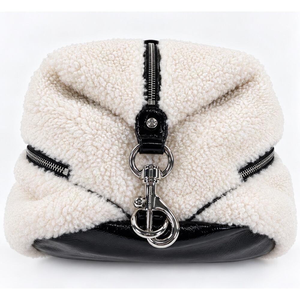 Rebecca Minkoff Shearling & Leather Backpack - Picture 8 of 11